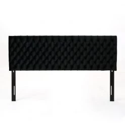 Jezebel Black California King Headboard by Noble House