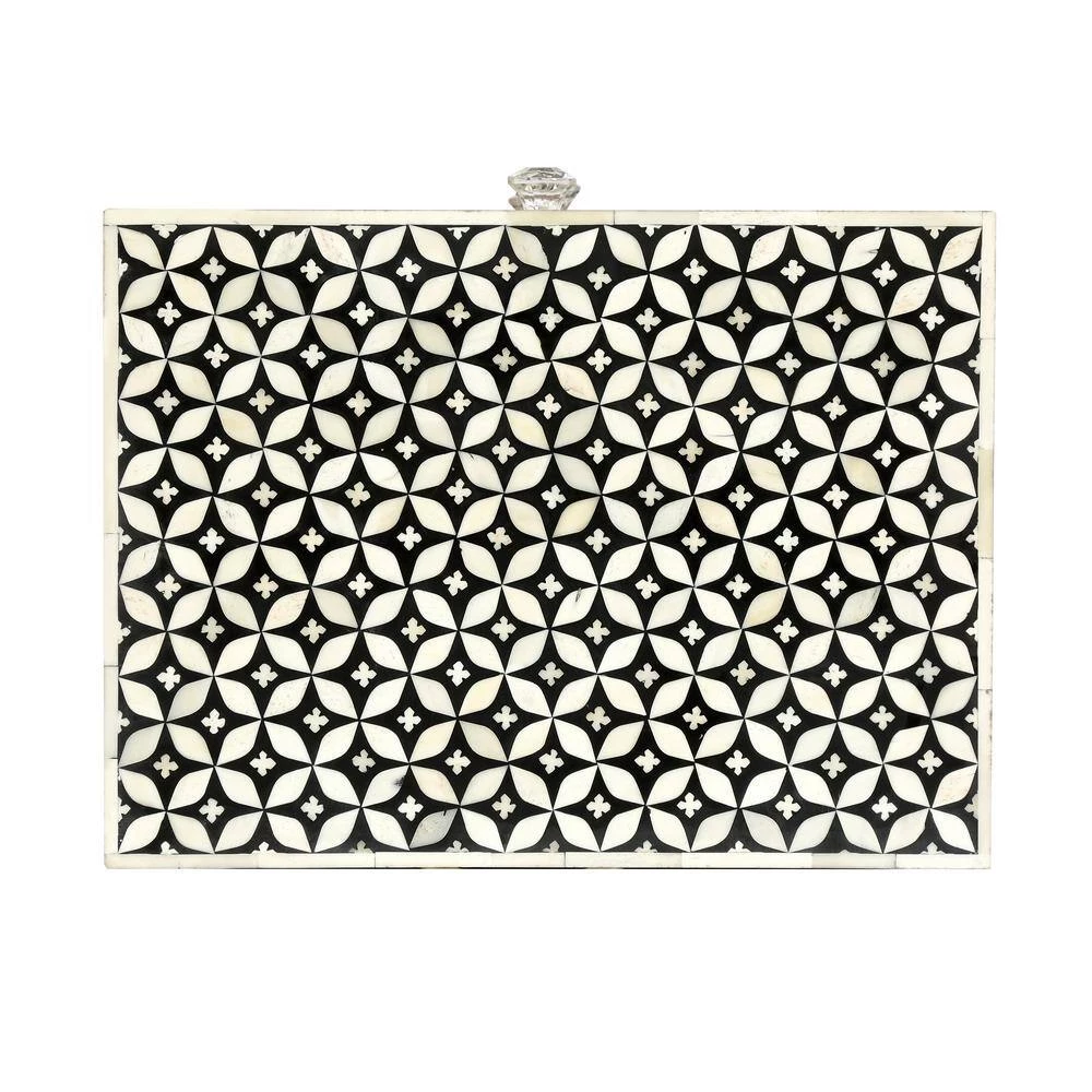 Bonsallo 3-Drawer Dark Walnut Nightstand (24.00 in. x 17.00 in. x 12.00 in.) by Noble House - Image 3