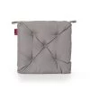 Bandel Grey Tufted Chair Pad by Noble House