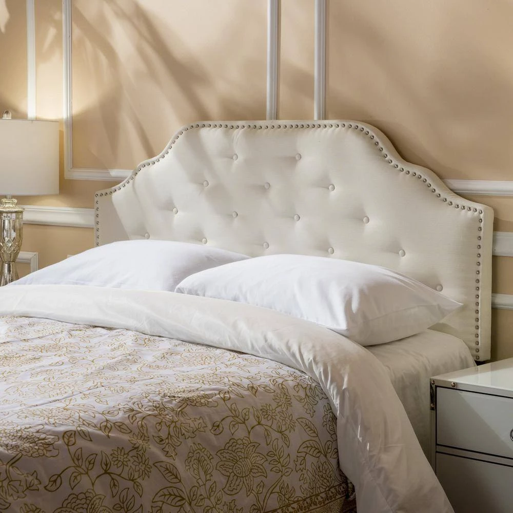 Niamh Ivory Full/Queen Headboard by Noble House - Image 10