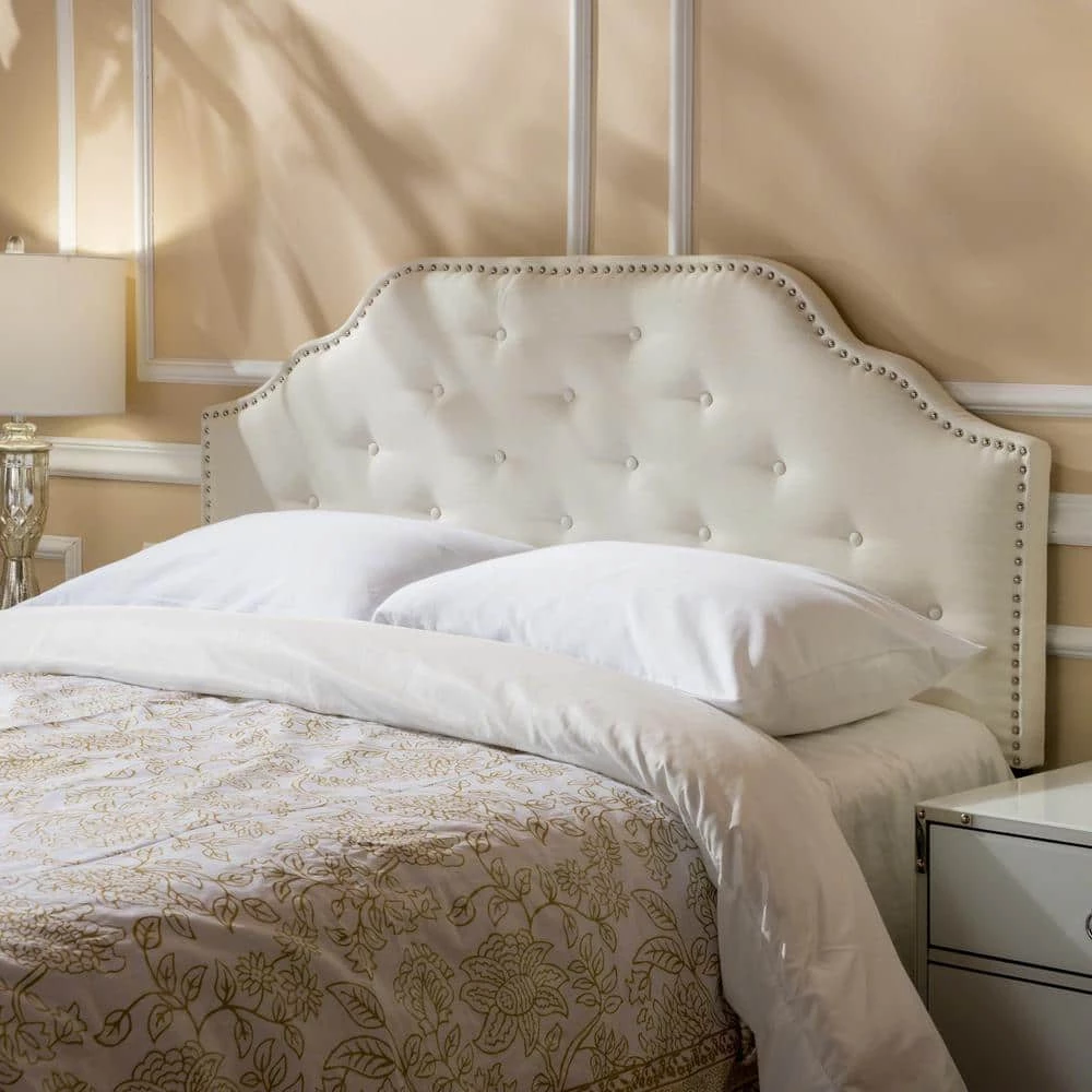 Niamh Ivory Full/Queen Headboard by Noble House - Image 2