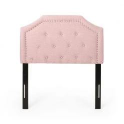 Elinor Light Blush Twin Headboard by Noble House