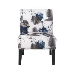 Kassi Traditional Multi-Colored Fabric Accent Chair by Noble House