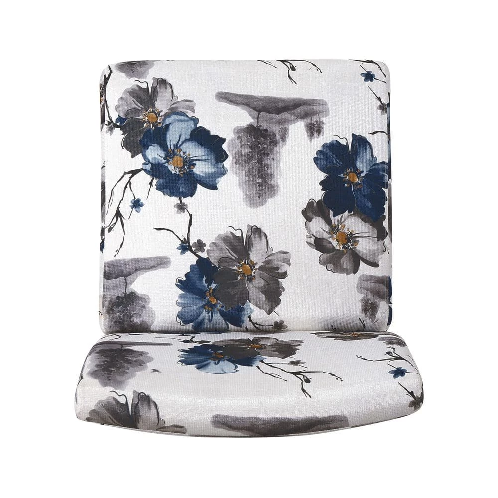 Kassi Traditional Multi-Colored Fabric Accent Chair by Noble House - Image 3