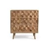 Latona Natural Brown Cabinet with 3-Drawers by Noble House