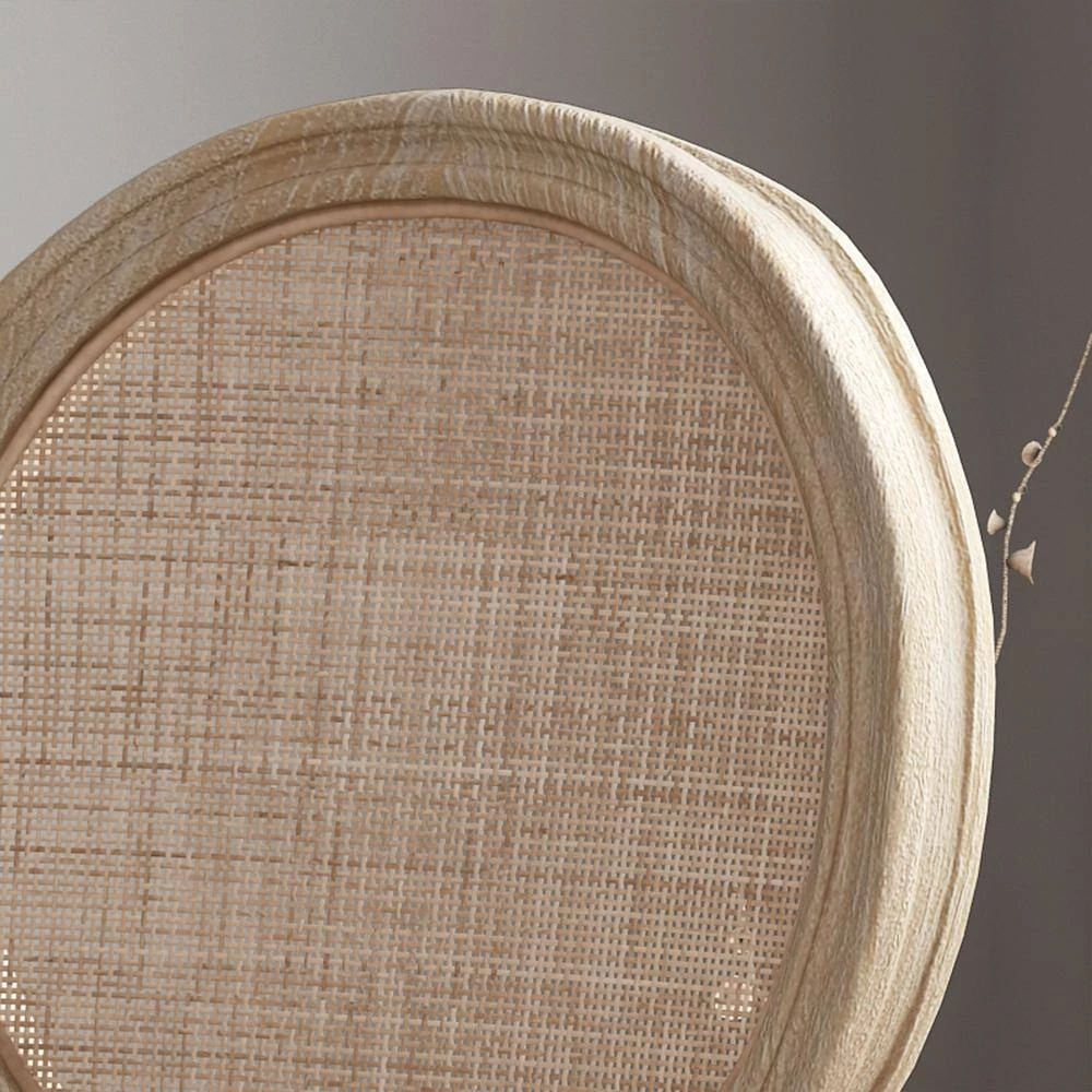 Epworth Light Blush Wood Dining Chairs (Set of 2) by Noble House - Image 3