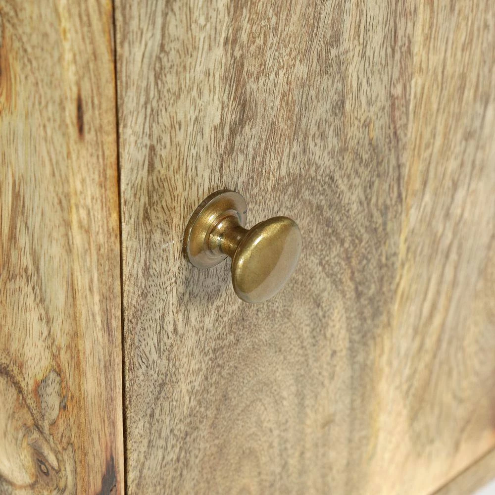 Camrose 1-Drawer Natural Nightstand (26 in. H x 18 in. W x 14 in. D) by Noble House - Image 9