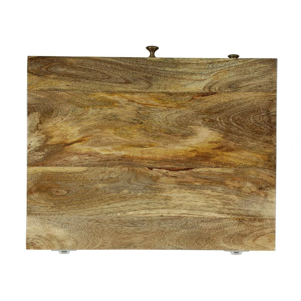 Camrose 1-Drawer Natural Nightstand (26 in. H x 18 in. W x 14 in. D) by Noble House - Image 3