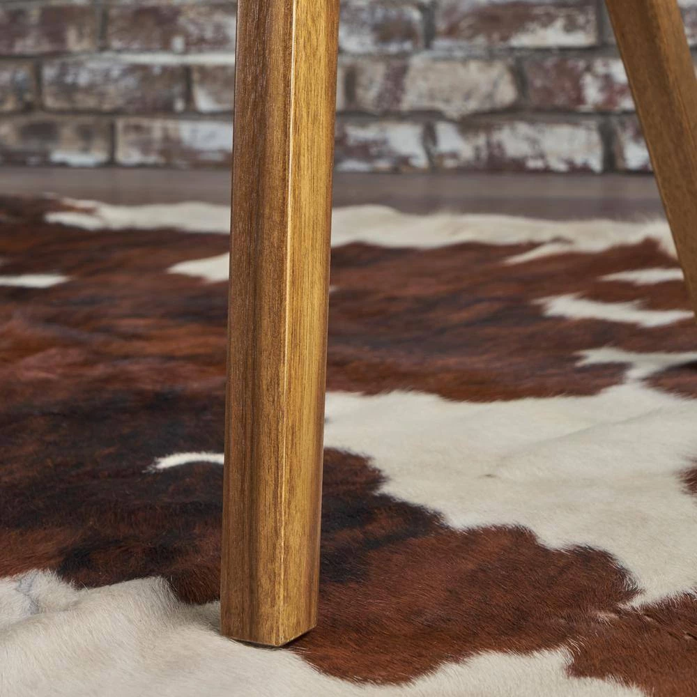 51 in. Rectangular Natural Writing Desk by Noble House - Image 6