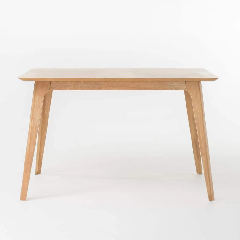Gideon Natural Oak Dining Table by Noble House - Image 6