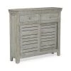 Attala Sandblast Grey Accent Cabinet with Doors by Noble House