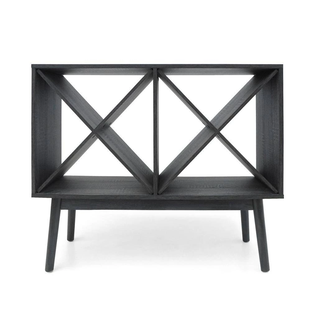 Birny Sonoma Grey Oak Wine Cabinet by Noble House - Image 5