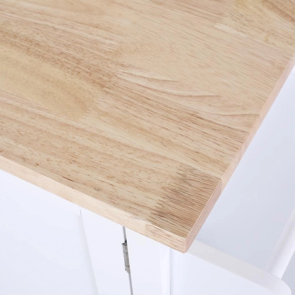 Finzer White Bar Cart with Drawers by Noble House - Image 10